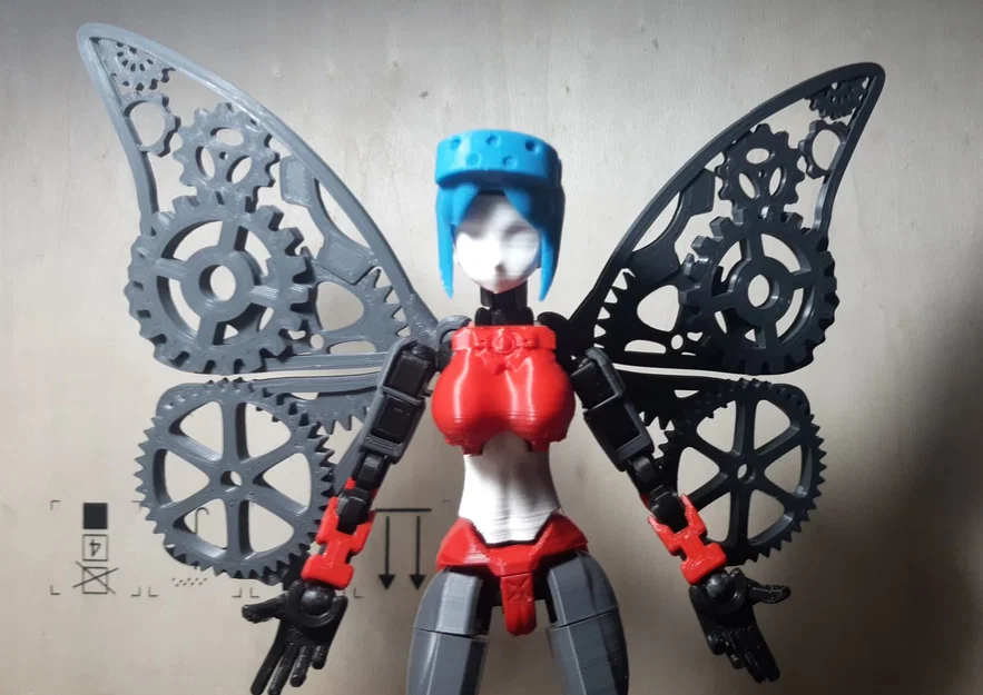 Đôi cánh bướm bánh răng (Gear Butterfly Wings) cho DUMMY 13 - Image 2