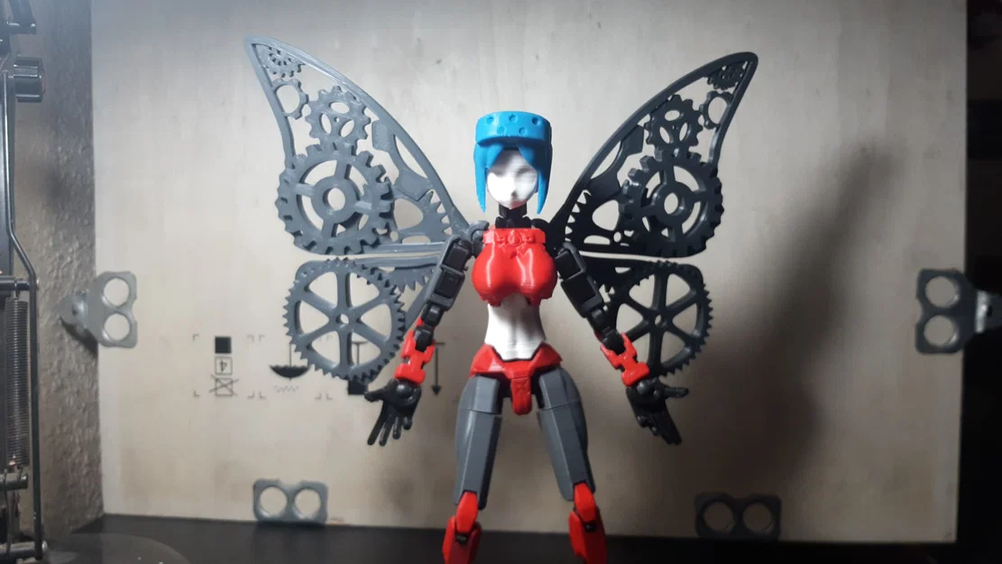 Đôi cánh bướm bánh răng (Gear Butterfly Wings) cho DUMMY 13 - Image 3