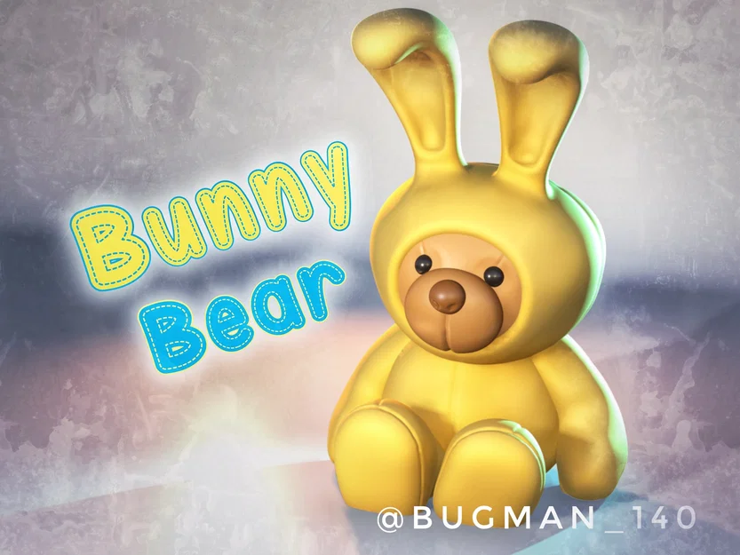 Bunny Bear – Gấu Thỏ dễ thương - Image 1