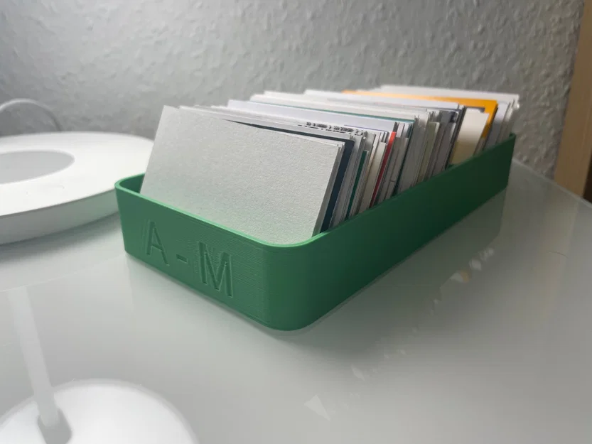 Hộp Lưu Trữ Name Card (Business Card Storage Box) - Image 2