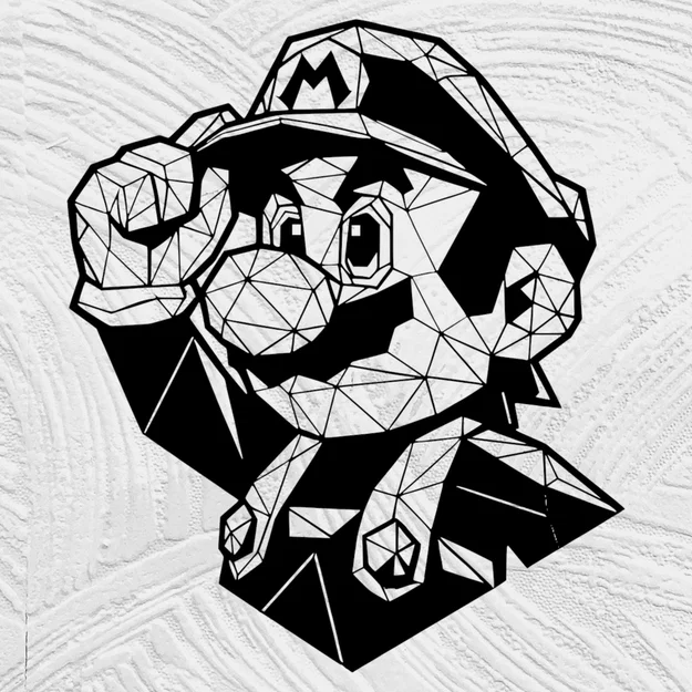 Super Mario Low Poly - Image 1