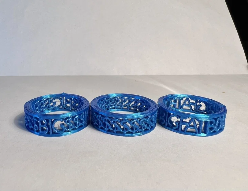 Nhẫn trang trí 3D hình $ độc đáo cho mọi bữa tiệc - Image 4