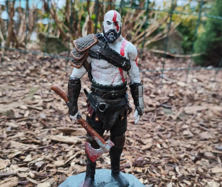 Tượng gập Kratos [God Of War] - Image 1