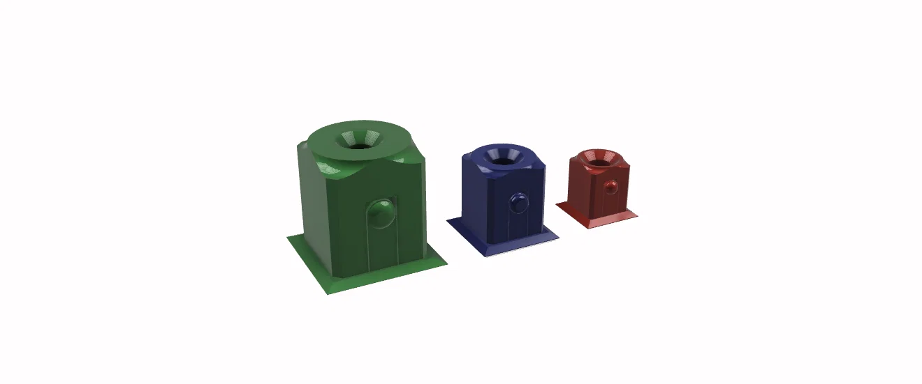 Giá treo tường đầu khẩu 3/8'' (socket wall holder) - Image 1