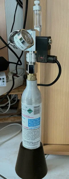 Chân đế bình CO2 – hệ CO2 cho hồ thủy sinh (SodaStream) - Image 1