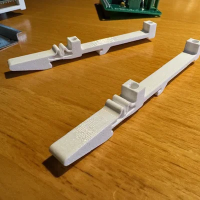 Ngàm DIN Rail profile thấp cho Raspberry Pi 3/4/5