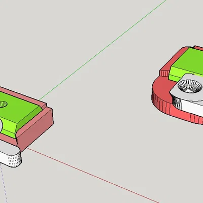Ngàm tháo lắp nhanh cho máy ảnh (Quick Release) tự in 3D đơn giản
