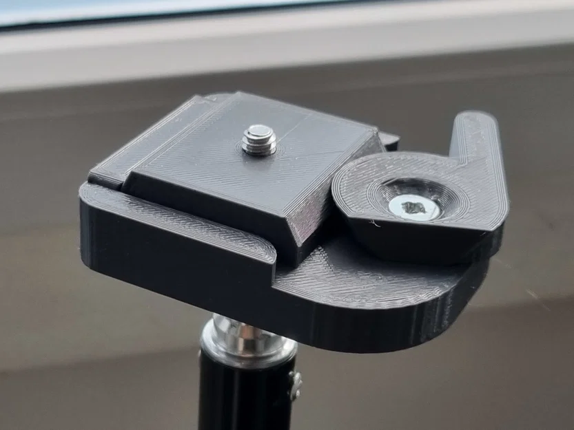 Ngàm tháo lắp nhanh cho máy ảnh (Quick Release) tự in 3D đơn giản - Image 2