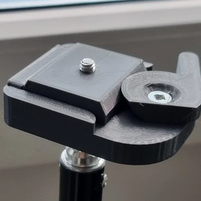 Ngàm tháo lắp nhanh cho máy ảnh (Quick Release) tự in 3D đơn giản