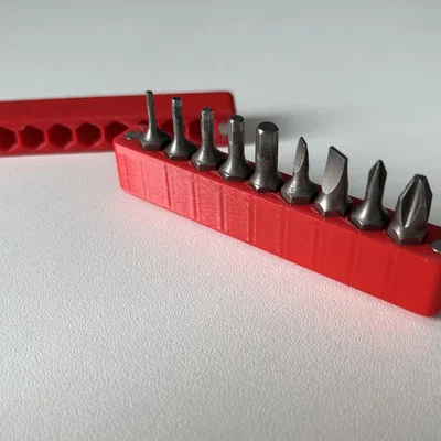 Hộp Bit Tua Vít EDC Nhỏ Gọn (1/4 inch, 9 khe)