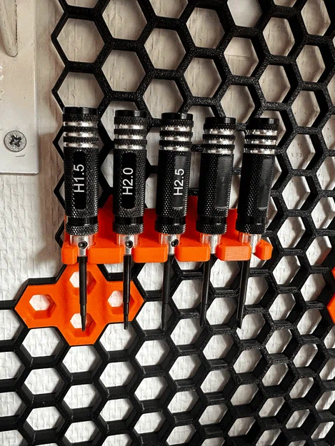 Giá treo tua vít cho tường tổ ong HSW (Screwdriver Holder) - Image 2