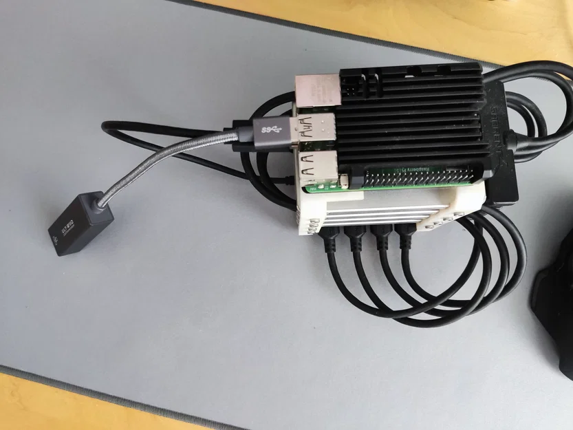 Raspberry Pi NAS - Ngàm gắn Quad SSD - Image 3
