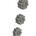 Tay vặn housing/knob giữ ốc & đai ốc M5 M6 M8 (không cần support) - Thumbnail 3