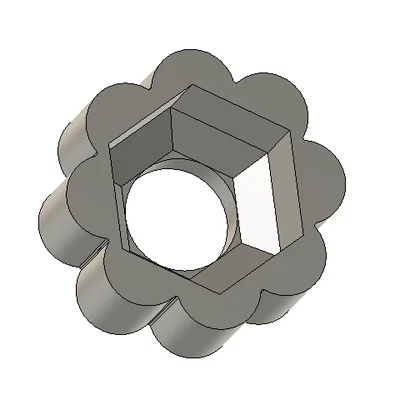 Tay vặn housing/knob giữ ốc & đai ốc M5 M6 M8 (không cần support)