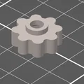 Tay vặn housing/knob giữ ốc & đai ốc M5 M6 M8 (không cần support) - Thumbnail 5