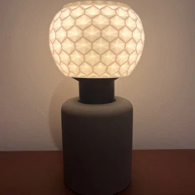 Chụp đèn IKEA RÅSEGEL dạng geodesic dome light