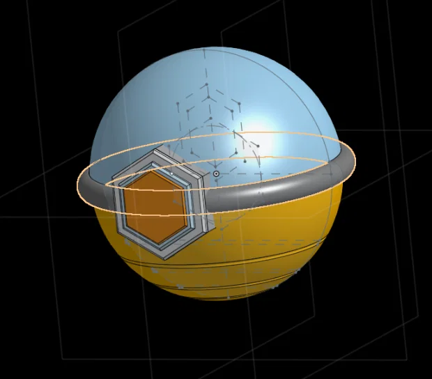 Mô hình 3D Teracristal Orb từ Pokemon Scarlet and Violet - Image 1