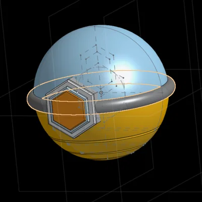 Mô hình 3D Teracristal Orb từ Pokemon Scarlet and Violet