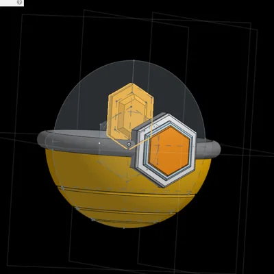 Mô hình 3D Teracristal Orb từ Pokemon Scarlet and Violet