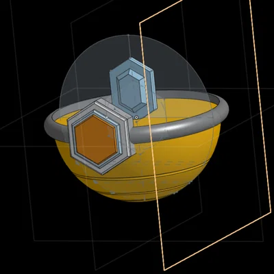 Mô hình 3D Teracristal Orb từ Pokemon Scarlet and Violet