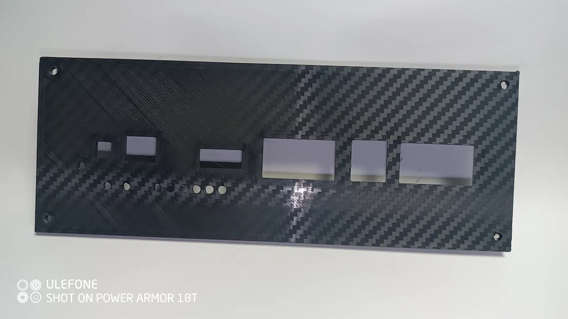 Mặt nạ bảo vệ cổng kết nối (Front IO Panel) cho JK BMS - Image 1