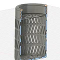 Hộp desiccant kèm cảm biến ẩm (Yet another Desiccant container) - Thumbnail 2