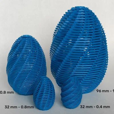 Trứng Phục Sinh Đa Màu với 3D Color Composition