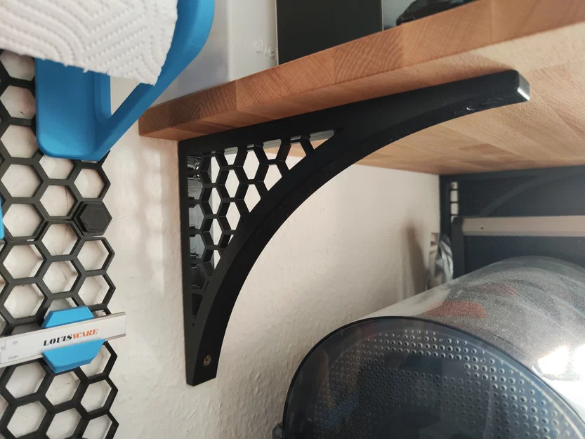 Pat giá đỡ kệ treo 250mm cho Honeycomb Storage Wall siêu chắc chắn - Image 1