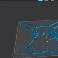 Mô hình trang trí tường Pikachu Pokemon in 3D cực đẹp - Thumbnail 2