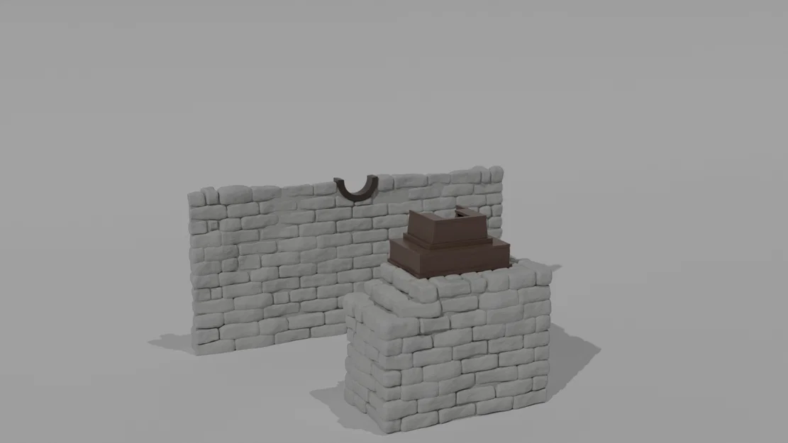 Kết cấu gắn đá - Scatter Terrain D&D (Stone Mounting Structures) - Image 4