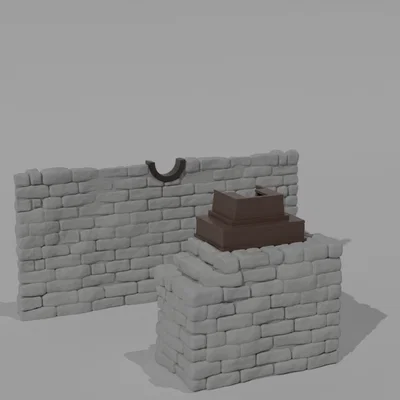 Kết cấu gắn đá - Scatter Terrain D&D (Stone Mounting Structures)