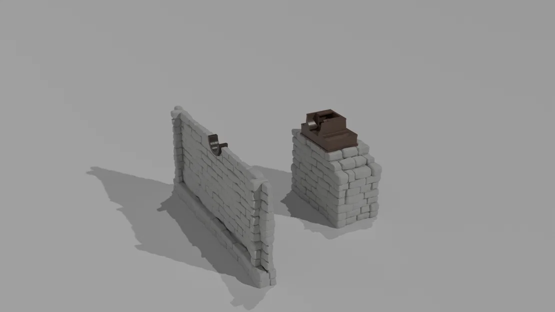 Kết cấu gắn đá - Scatter Terrain D&D (Stone Mounting Structures) - Image 5