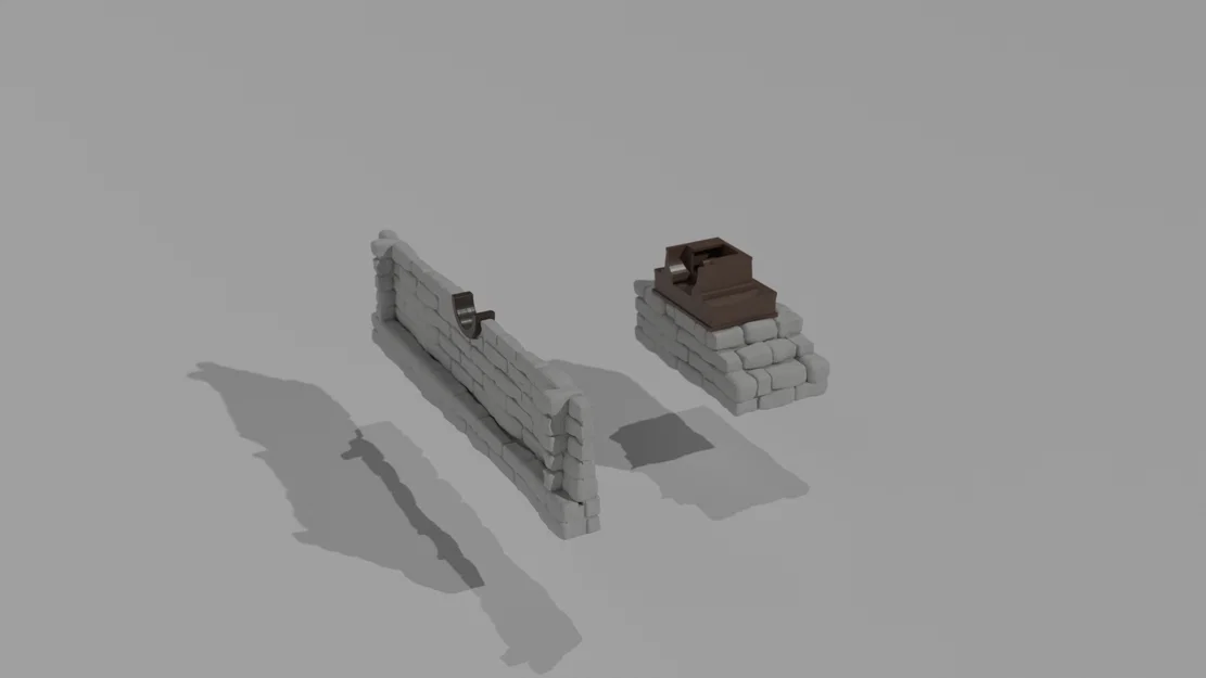 Kết cấu gắn đá - Scatter Terrain D&D (Stone Mounting Structures) - Image 6