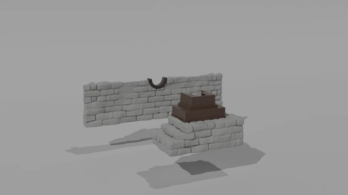 Kết cấu gắn đá - Scatter Terrain D&D (Stone Mounting Structures) - Image 7