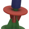 Spooler Abwickler Filament Akkuschrauber Spule – Bộ nhả cuộn filament dùng máy khoan pin - Thumbnail 1