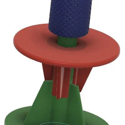 Spooler Abwickler Filament Akkuschrauber Spule – Bộ nhả cuộn filament dùng máy khoan pin