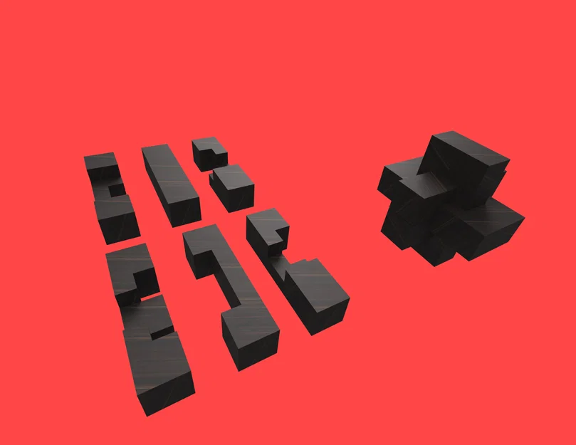 Puzzle Lắp Ghép Khóa Liên Động (Interlocking Puzzle) - Image 2