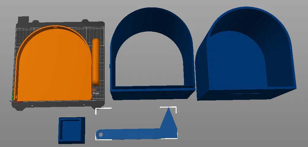 Mô hình hộp thư kiểu Mỹ (Mail Box) - File in 3D chi tiết, dễ lắp ráp - Image 1