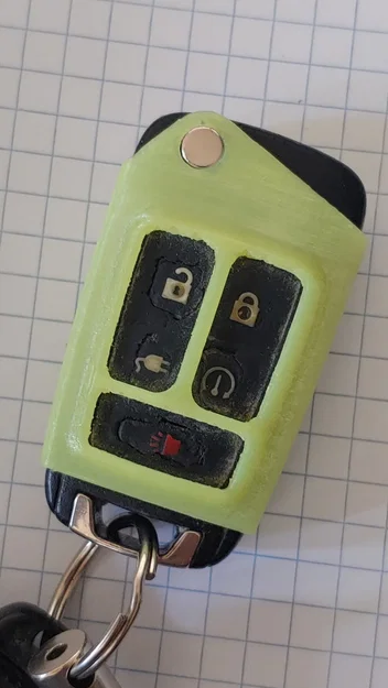 Ốp bọc chìa khóa (Key Fob) Chevy Volt đời 1 (1st Gen) - Image 1