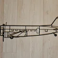 Mô hình trang trí tường máy bay Douglas DC3 (C47 Skytrain) cỡ lớn - Thumbnail 1