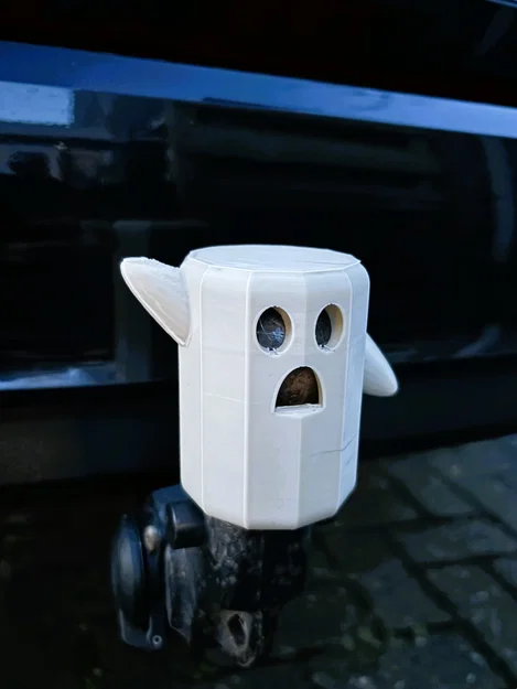 Mô hình nắp đậy móc kéo xe hơi hình ma Spooky Towbar ấn tượng - Image 1
