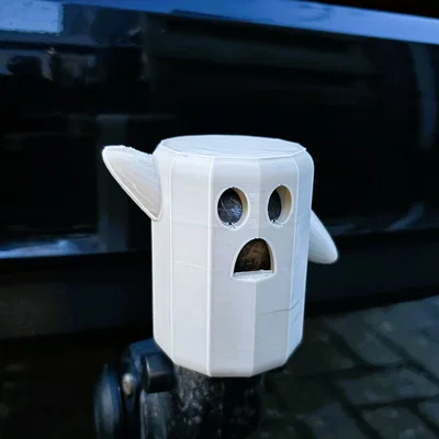 Mô hình nắp đậy móc kéo xe hơi hình ma Spooky Towbar ấn tượng
