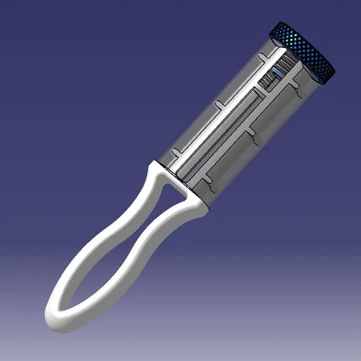 Tay cầm cây lăn bụi (Lint Roller Handle) thiết kế 3D bền đẹp