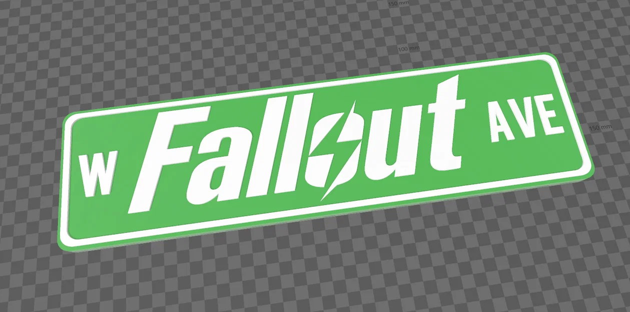 Mô hình trang trí biển báo đường phố Fallout ấn tượng cho game thủ - Image 1