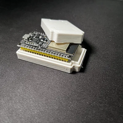 Hộp bảo vệ bo mạch ESP32 (ESP32 dev board case) thiết kế tối ưu