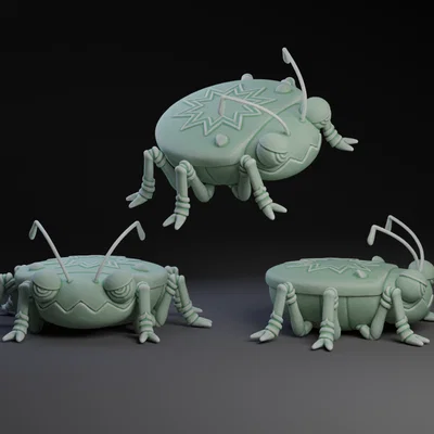 Mô hình 3D Mario Stink Bug Bomb độc đáo trang trí góc làm việc