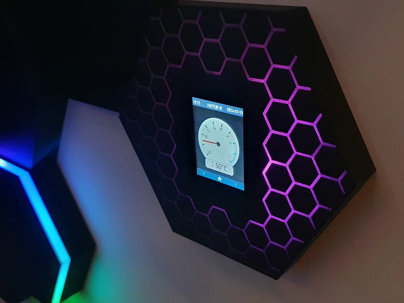 Hexatiles - Gạch tường lục giác LED (Hexagon LED Wall tiles) - Image 4