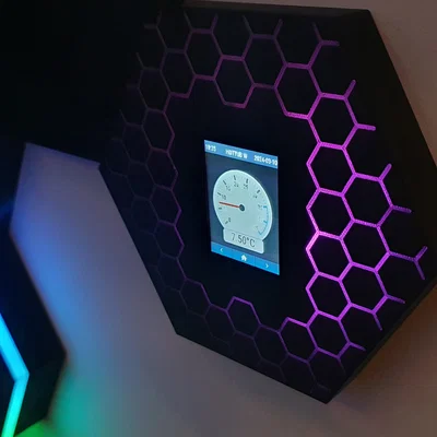 Hexatiles - Gạch tường lục giác LED (Hexagon LED Wall tiles)