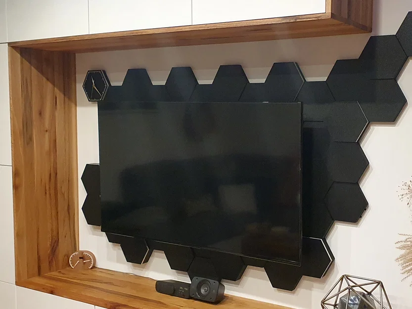 Hexatiles - Gạch tường lục giác LED (Hexagon LED Wall tiles) - Image 14