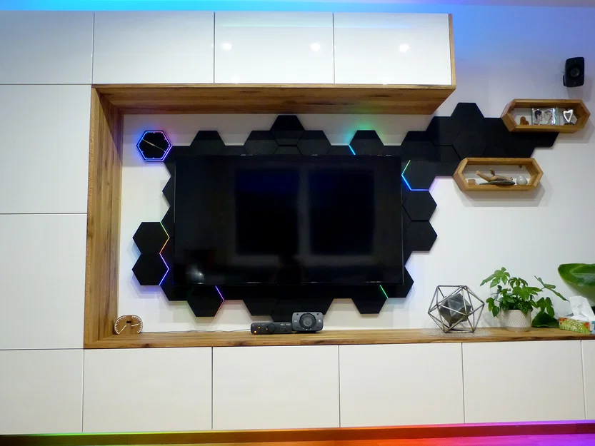 Hexatiles - Gạch tường lục giác LED (Hexagon LED Wall tiles) - Image 17